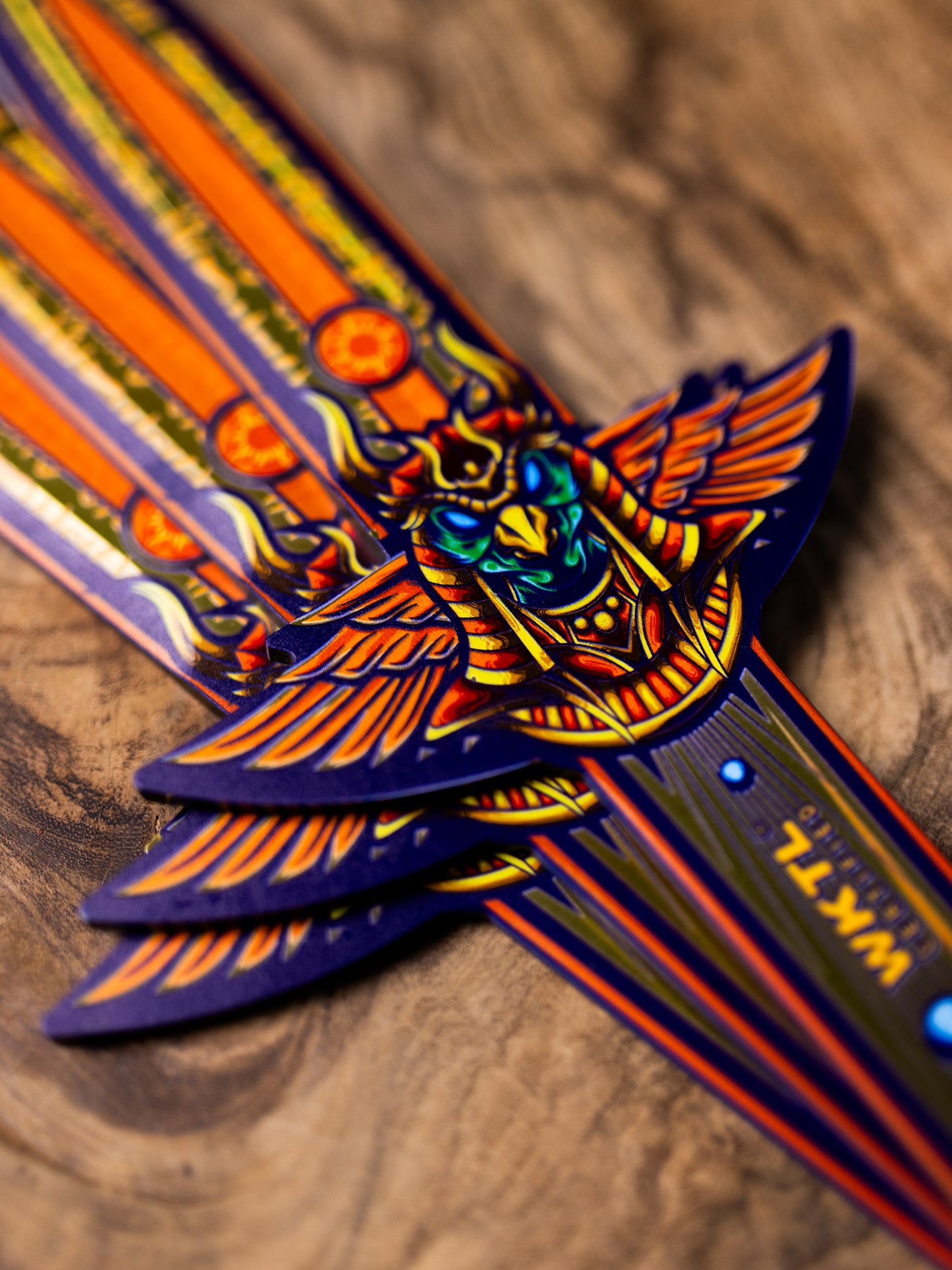 The Toro Ra Set of 3 Throwing Knives