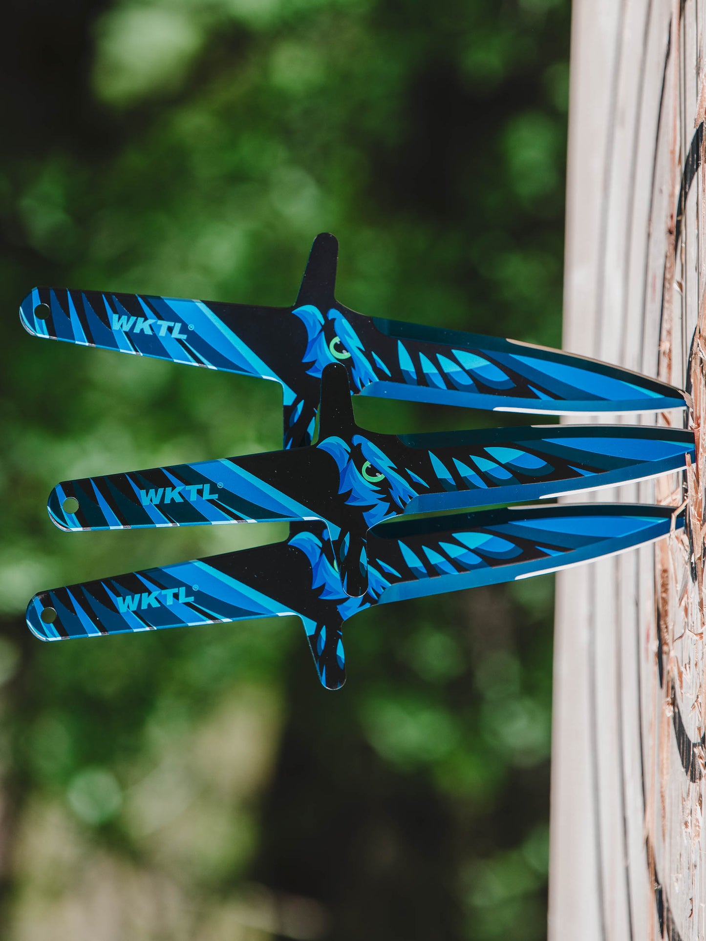 WKTL Merlin Set of 3 Throwing Knives - Sorcerer's Fury