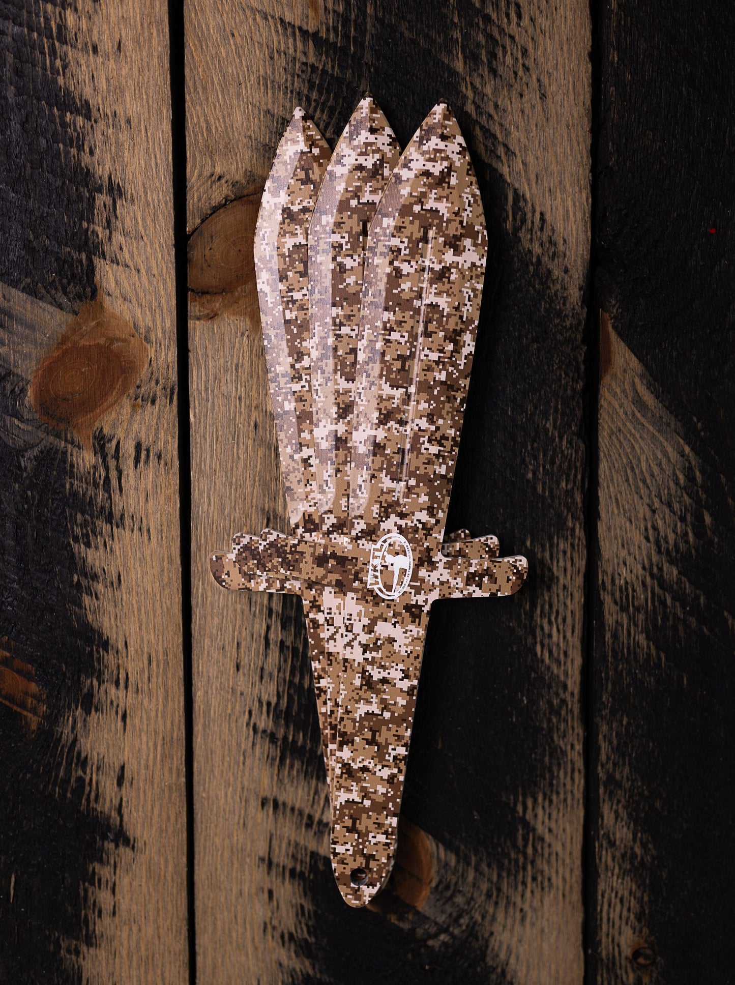 WKTL Highlander Set of 3 Throwing Knives - Cyber Camo