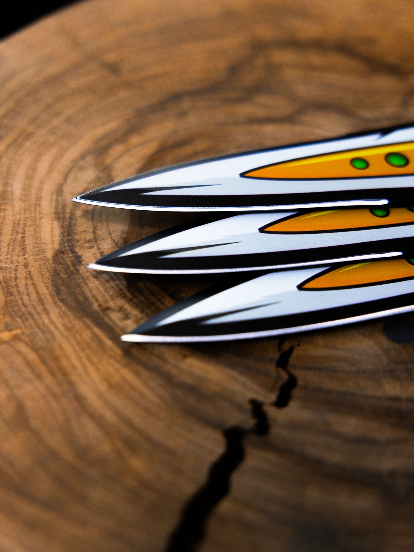 Toro Sobek Set of 3 Throwing Knives