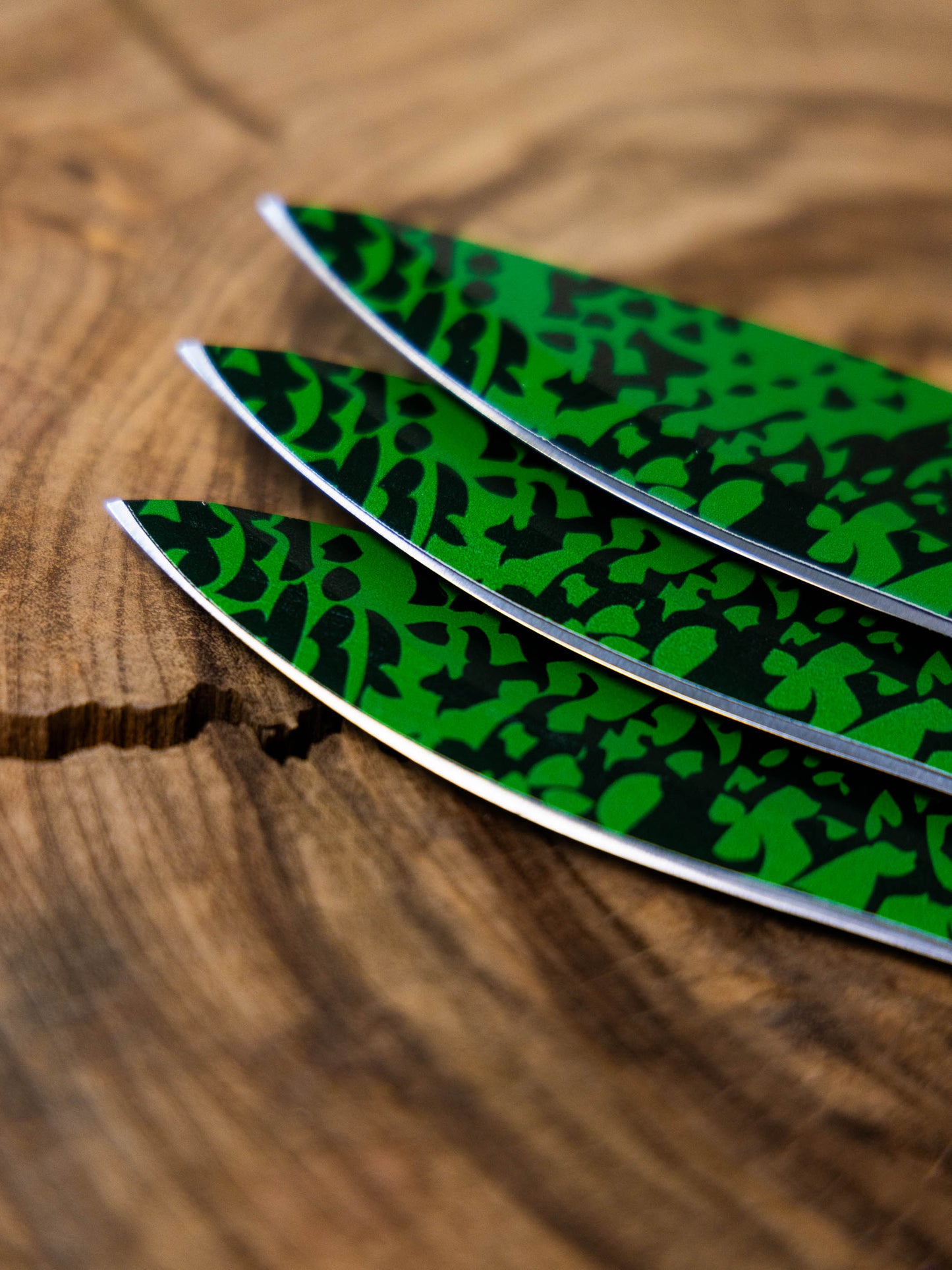 Raptor Set of 3 Throwing Knives - Jurassic Claw