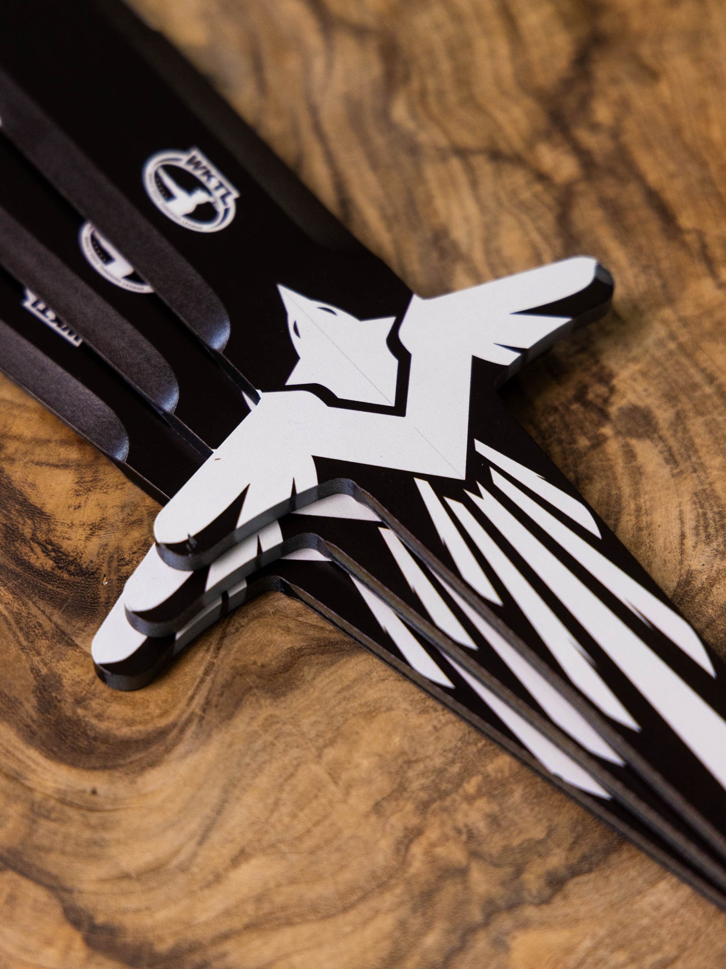 Sparrowhawk Set of 3 Throwing Knives: Winged Assassin