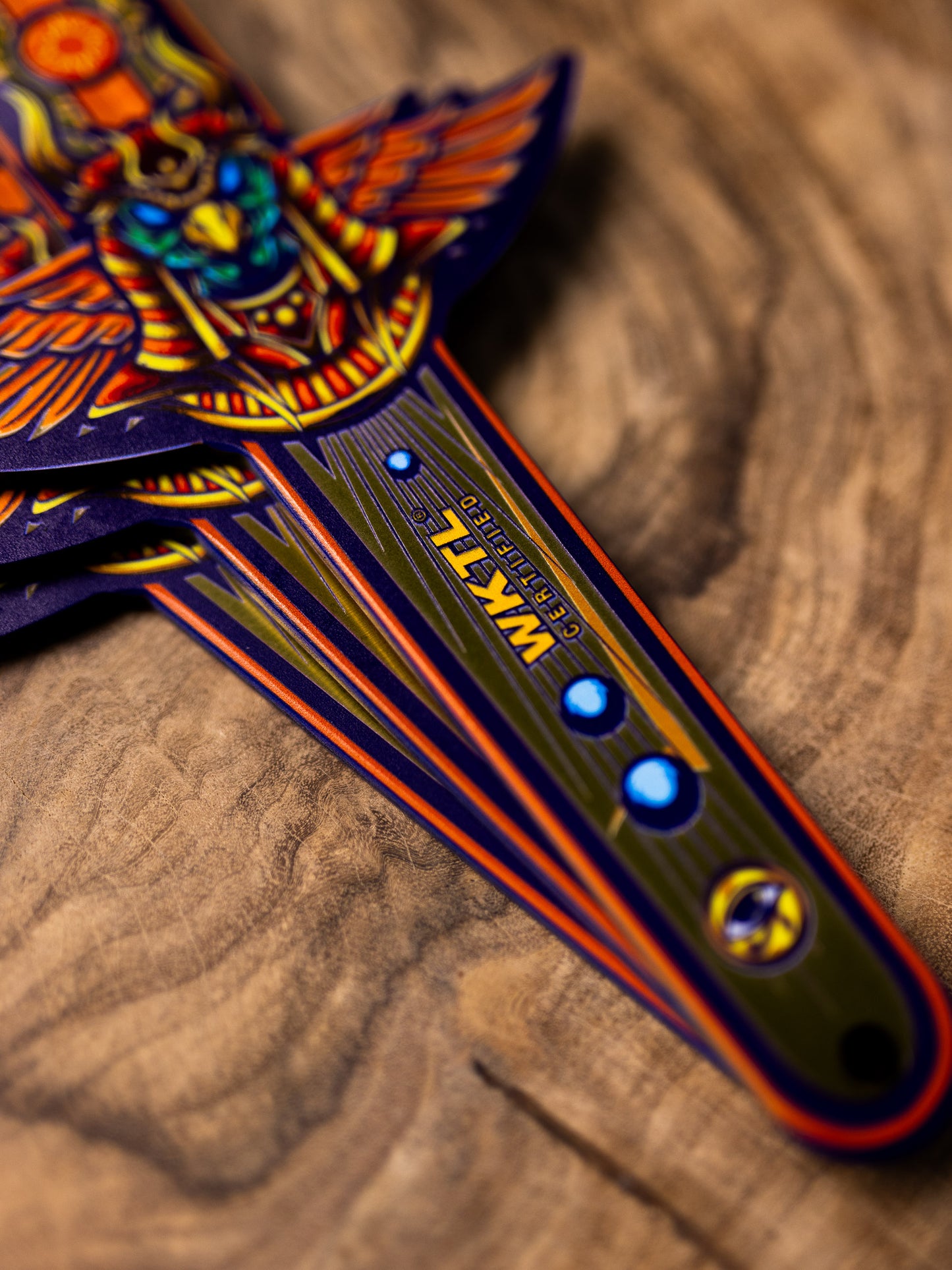 The Toro Ra Set of 3 Throwing Knives
