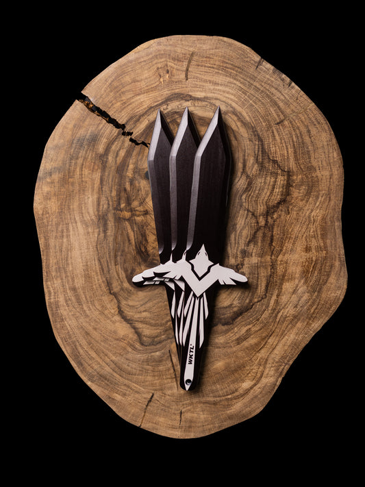 Sparrowhawk Set of 3 Throwing Knives: Winged Assassin