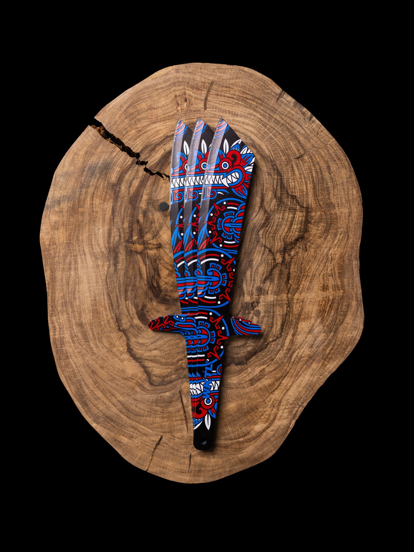 WKTL Blackhawk Set of 3 Throwing Knives - Obsidian's Edge
