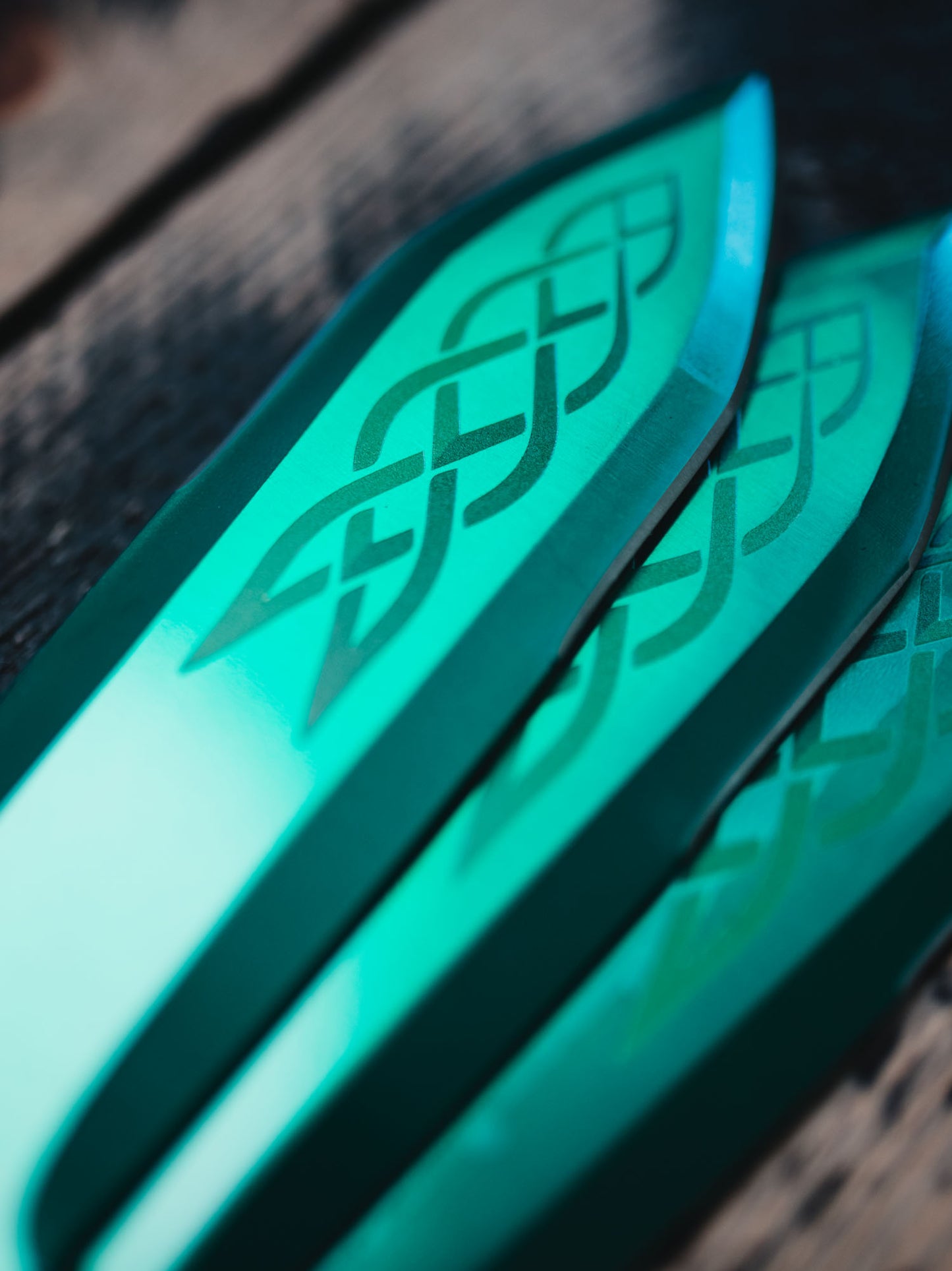 WKTL Highlander Set of 3 Throwing Knives - Gaelic Warrior