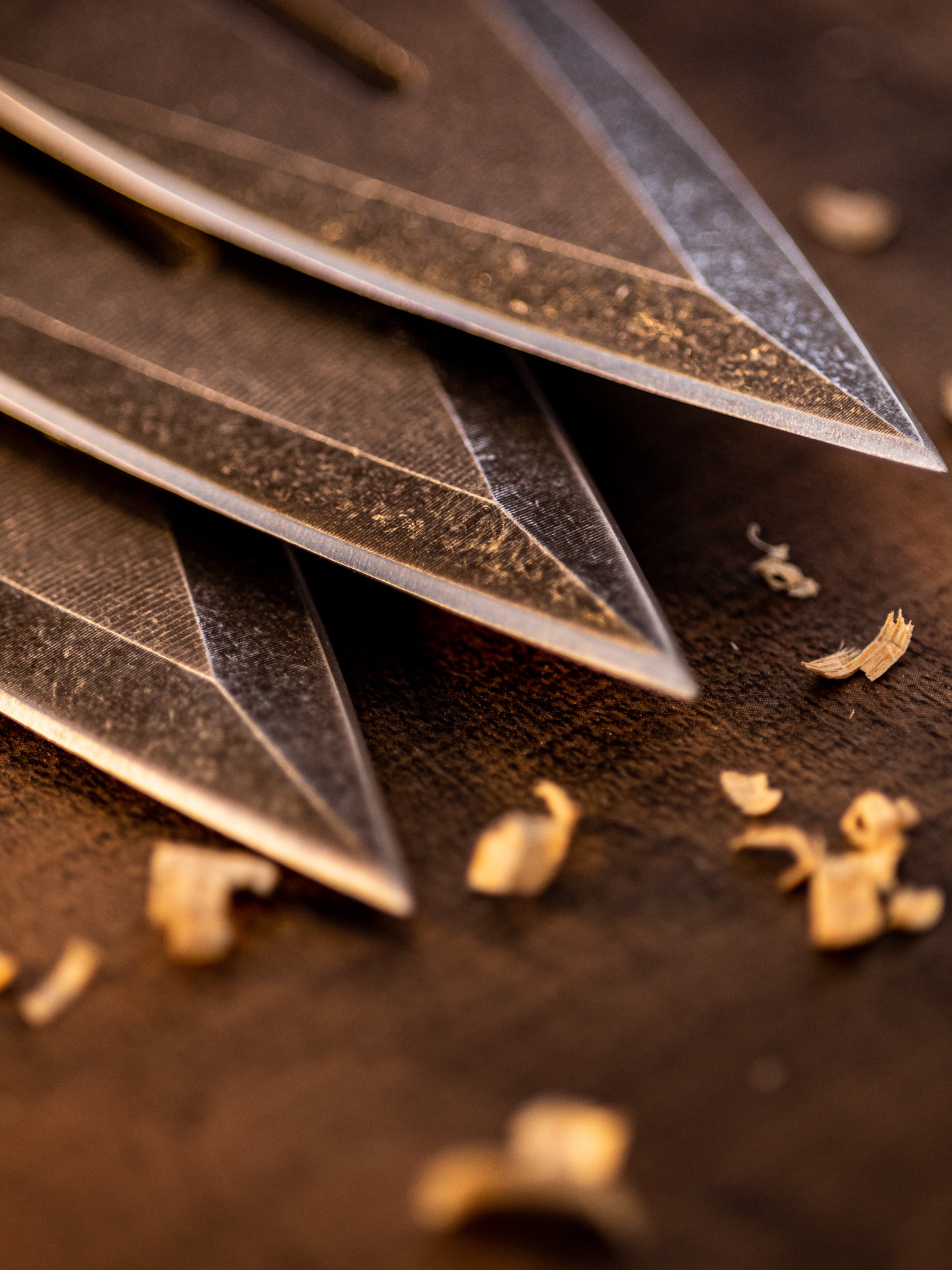 WKTL Crusader Set of 3 Throwing Knives