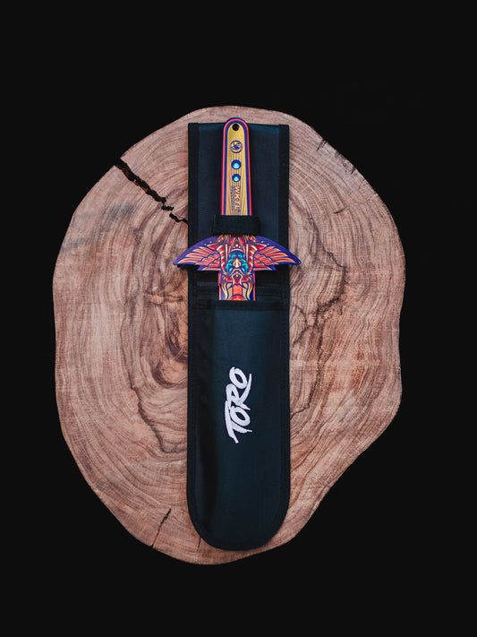 The Toro Ra Set of 3 Throwing Knives