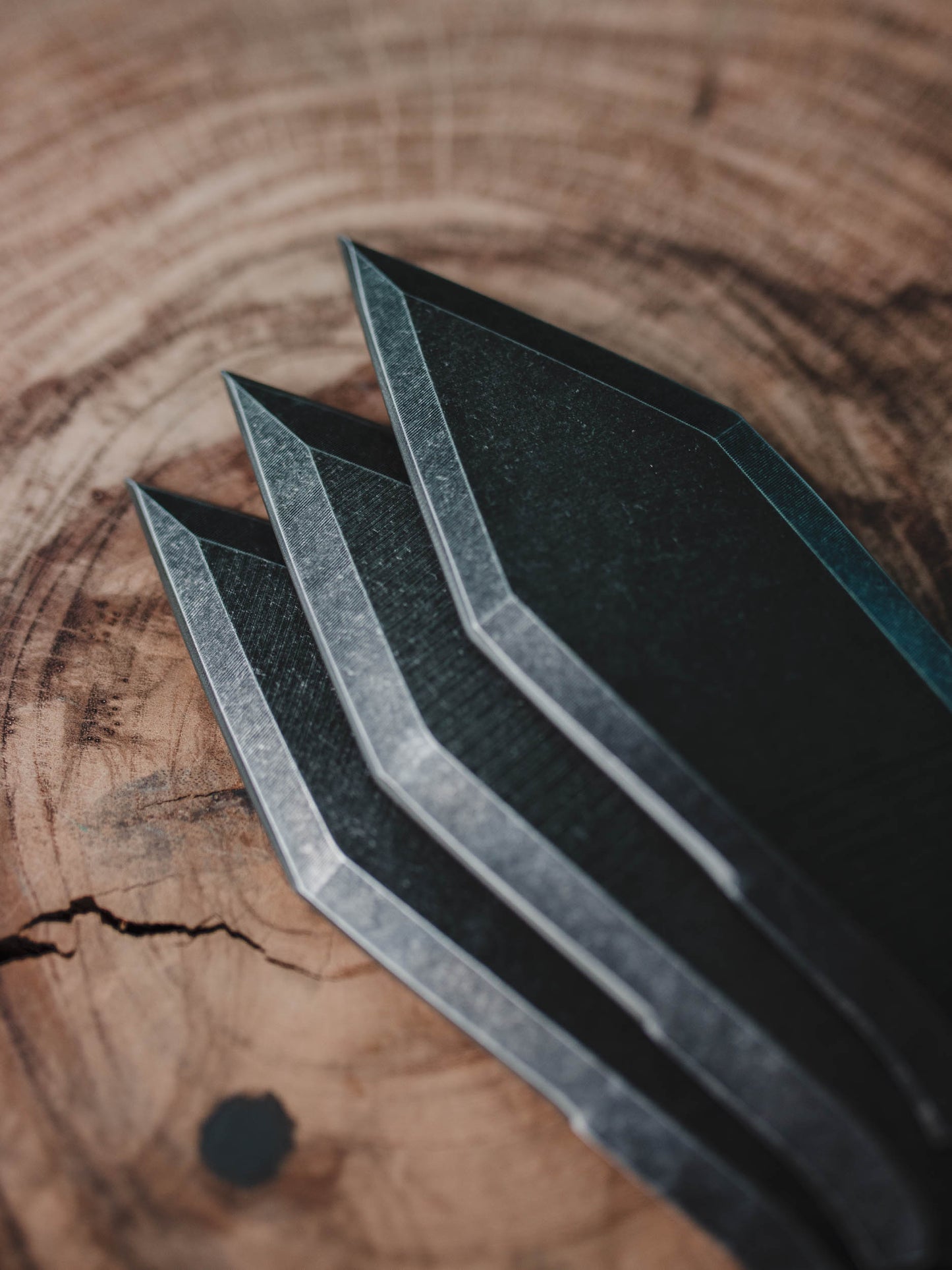 Toro Muerto Set of 3 Throwing Knives