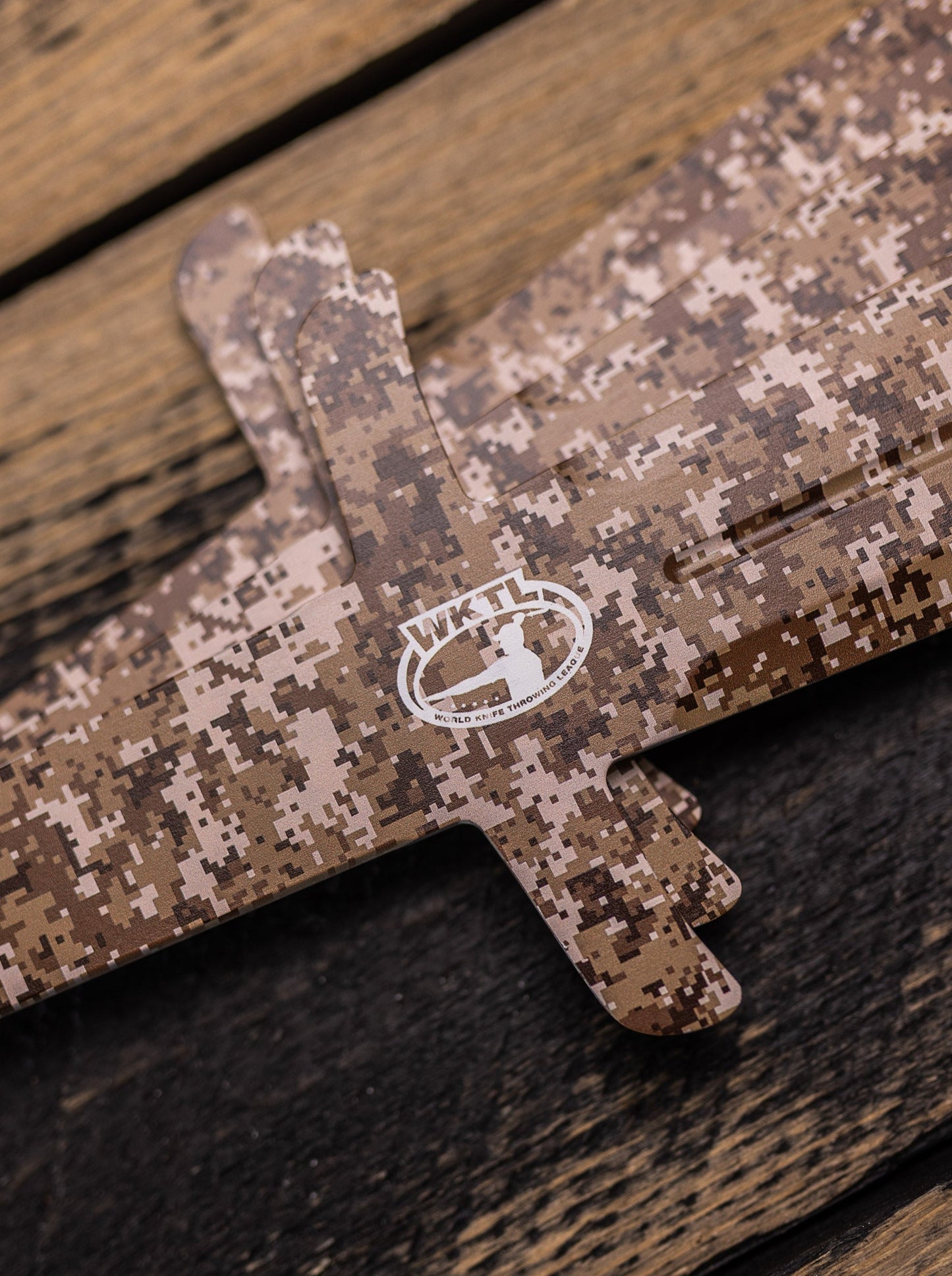 WKTL Highlander Set of 3 Throwing Knives - Cyber Camo
