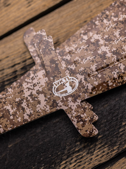 WKTL Highlander Set of 3 Throwing Knives - Cyber Camo
