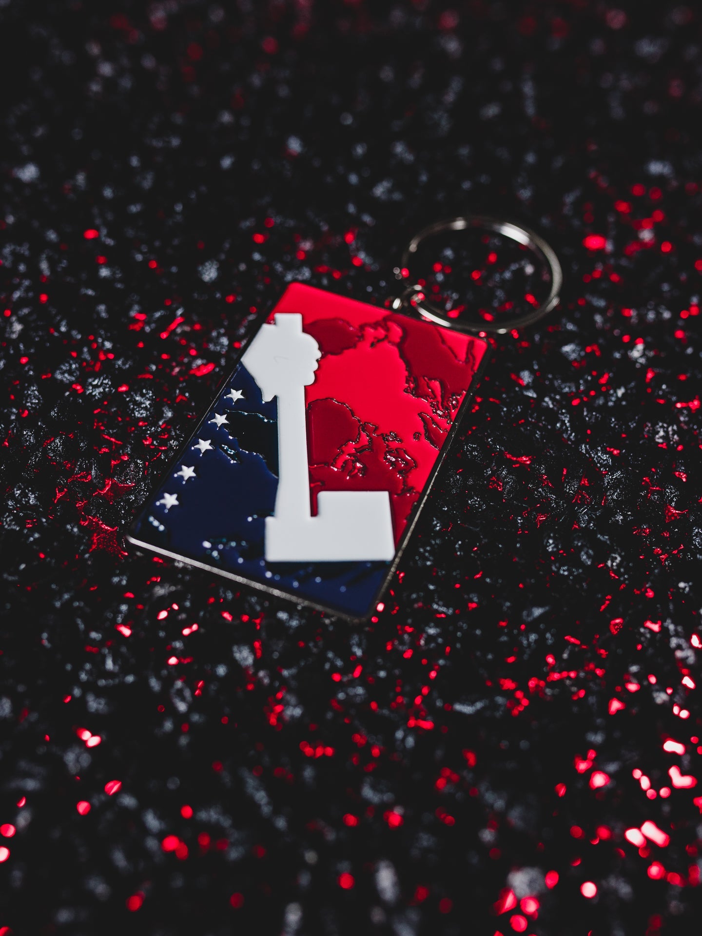 World Axe Throwing League (WATL) Flag Keychain