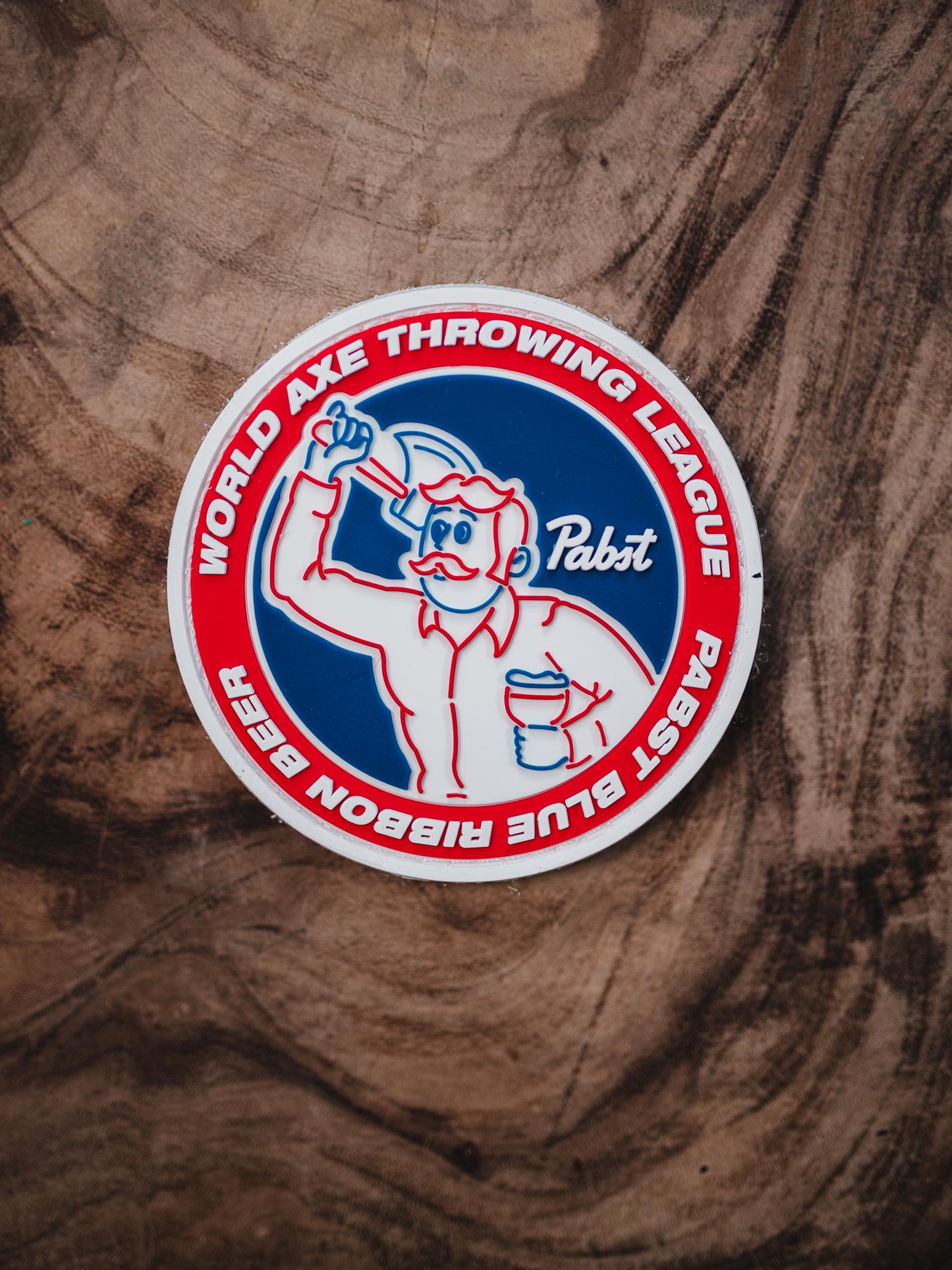 World Axe Throwing League Velcro Patches