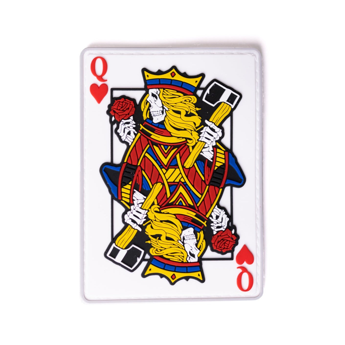 World Axe Throwing League (WATL) Queen of Hearts Throwing Axe Velcro Patch