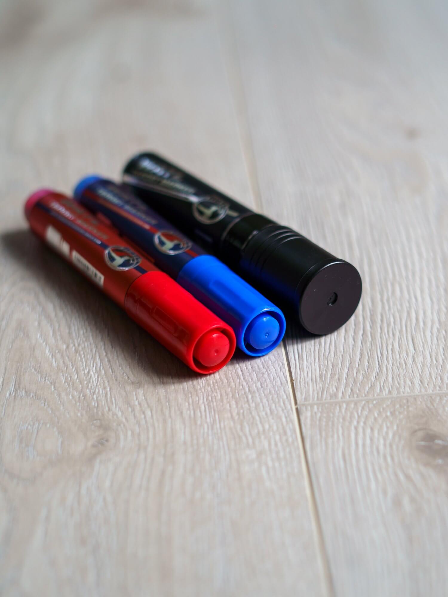 Refillable Axe Throwing Target Markers Closeup