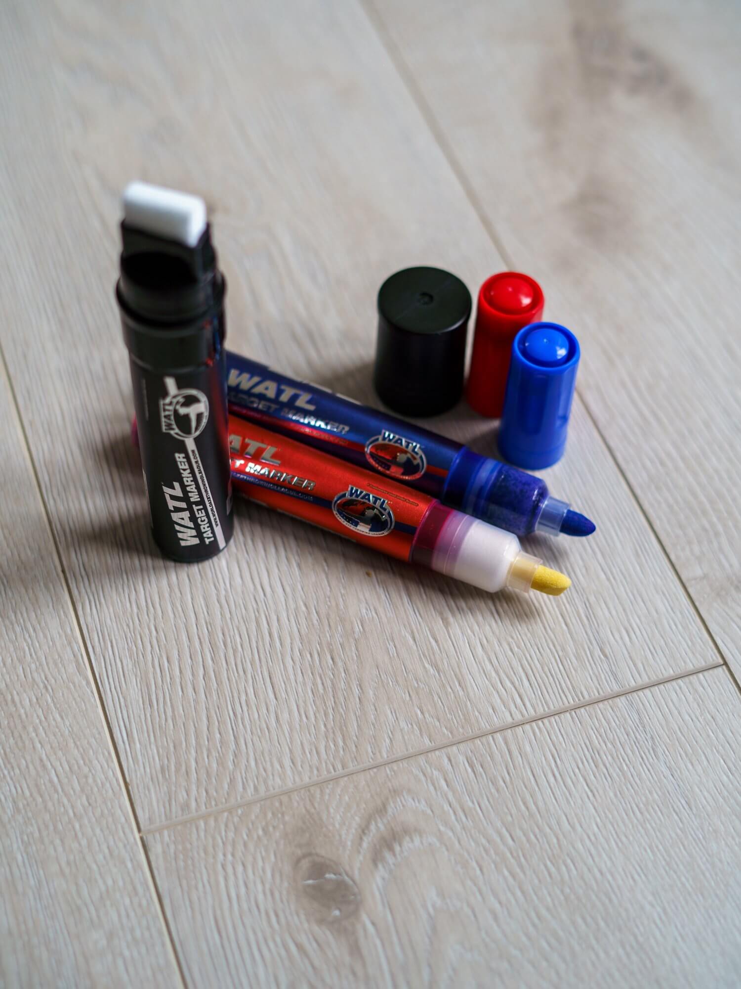 Refillable Axe Throwing Target Home Marker Kit Open